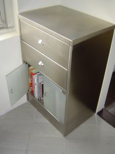 Custom stainless steel cabinet 225